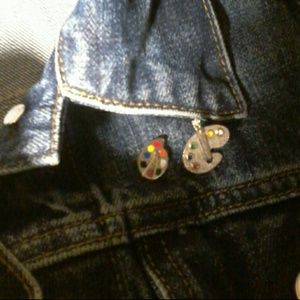 Artist Palet Tac Pins